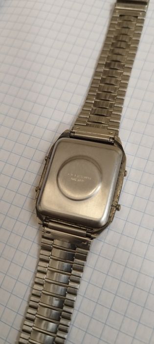 Meister anker zegarek vintage lcd lata 80