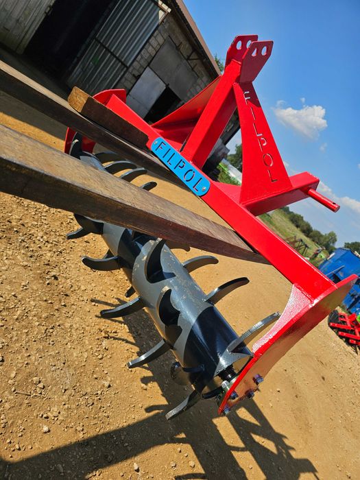 Rolka kolczatka, mulczujący kolczasty wał do brony pojedynczy DOWÓZ