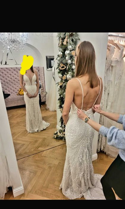 Piękna suknia ślubna z krakowskiego salonu Avenue 22, kolekcja 2024r