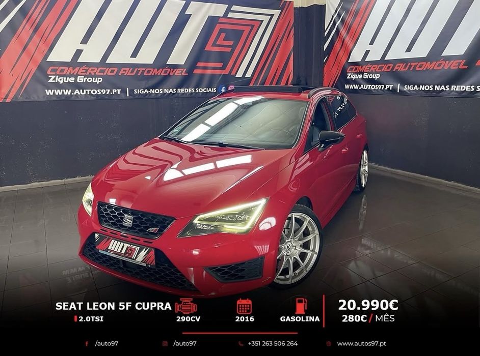 Seat Leon 5F Cupra 2.0 TSI 290Cv