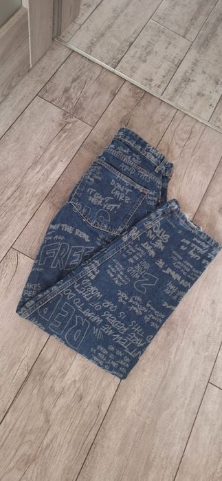 Jeansy r.38 Bershka