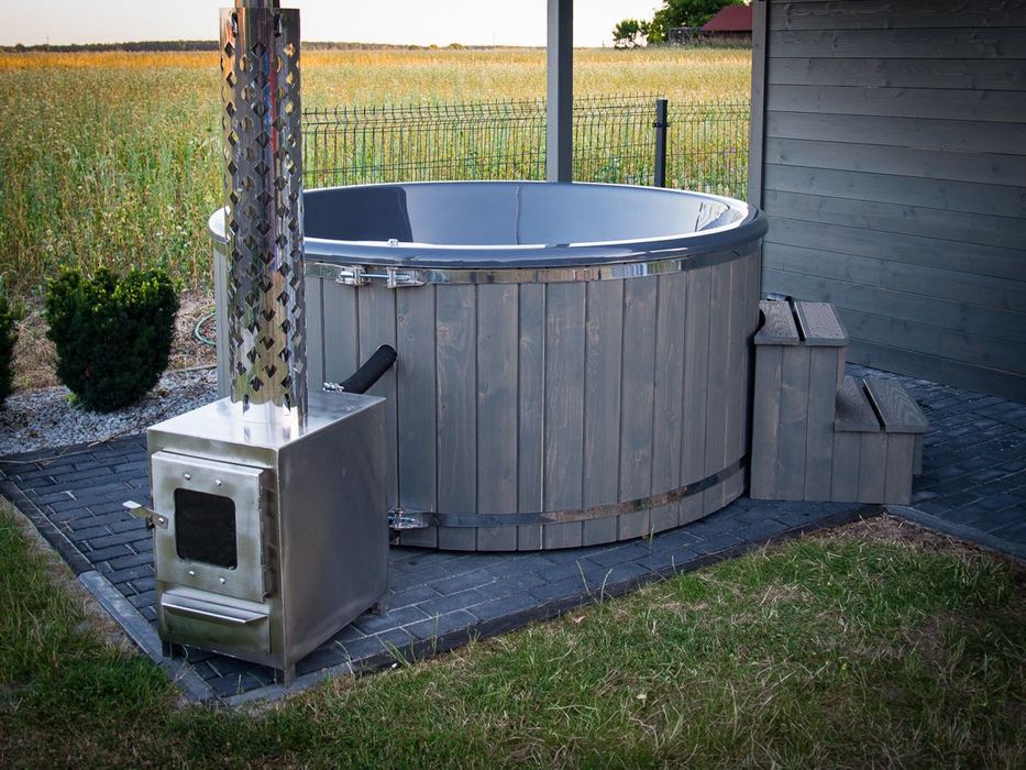 Balia ogrodowa Jacuzzi Hot Tuba Bania Gorąca Beczka dysze hydromasaż