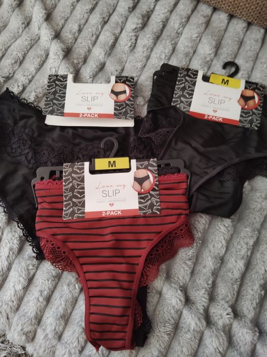 6 par figi damskie M
