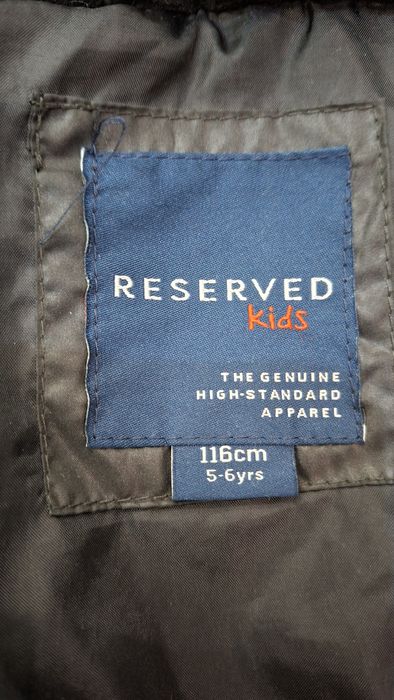 Kurtka Reserved rozmiar 116