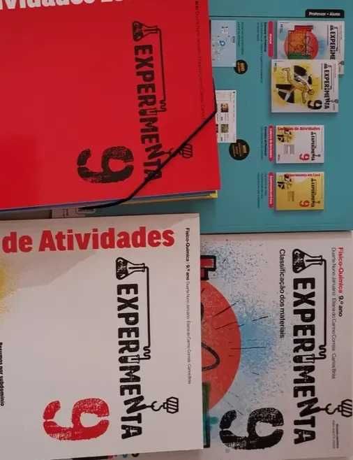 Recursos do Dossier do professor referentes ao Manual Experimenta 9 - FQ 9º ano
