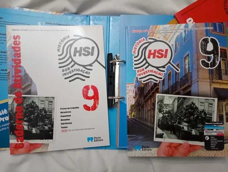 HSI: História Sob Investigação - 9.º Ano Dossier do professor completo. Novos!*