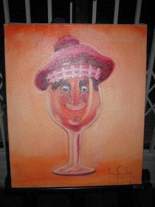Pinturas a óleo «Bebidas Típicas», de Xavier Lemos Godoy