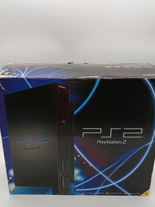 konsola playstation 2 fat + pad + double box + instrukcja