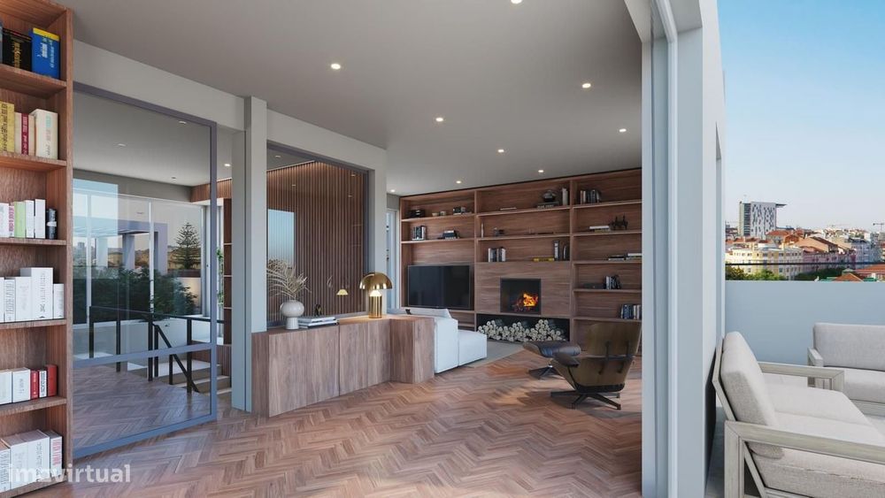 Penthouse T5 com vista, Campo Mártires da Pátria, Lisboa