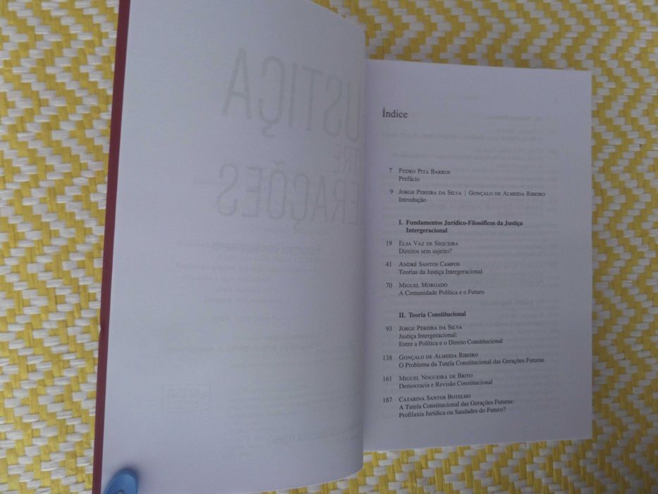 Justiça Entre Gerações - Perspetivas Interdisciplinares