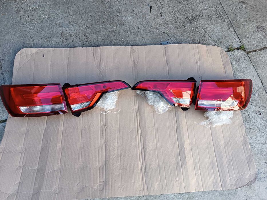 lampy tył komplet audi a4 b9 szyba a4 b6