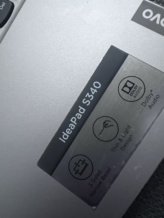 Uszkodzony laptop lenovo ideapad s340 luxusowy