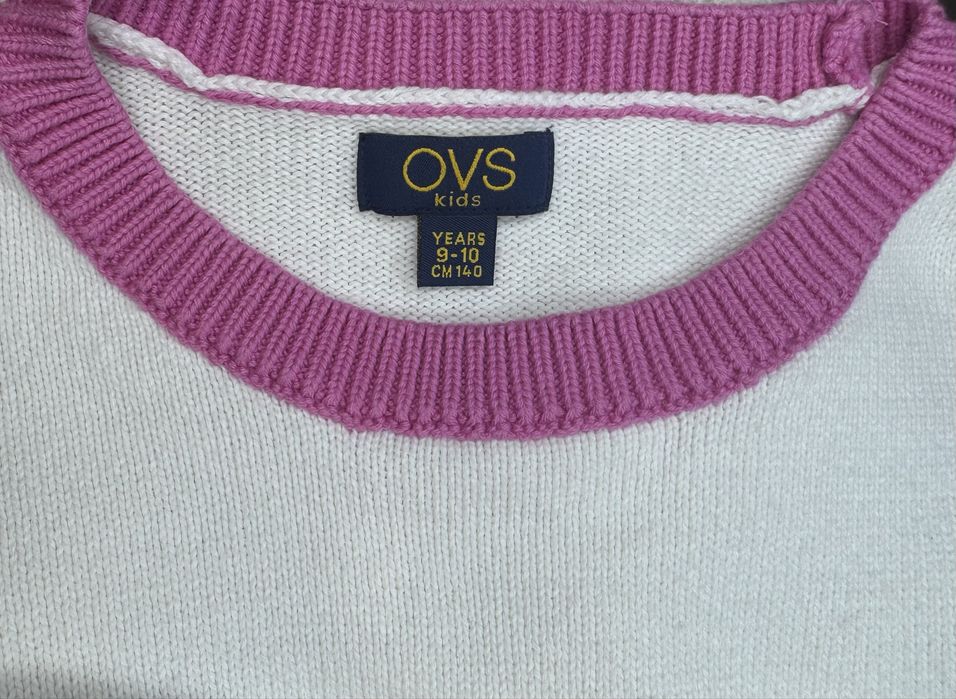 OVS Kids sweterek z cekinami r. 140