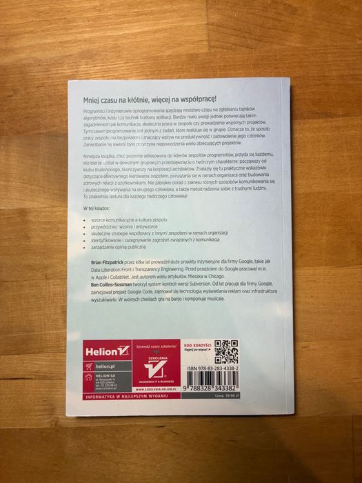 Debugging Teams - Przez współpracę do lepszej... Fitzpatrick,