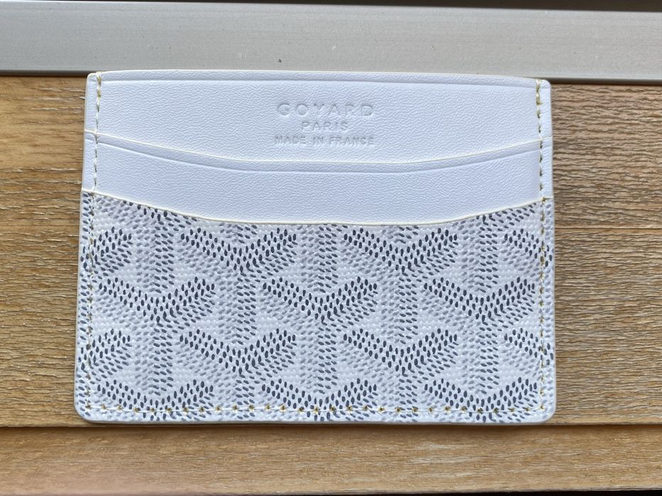 Porta-cartões da Goyard branco