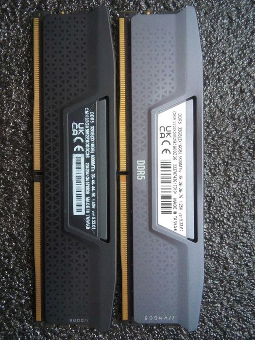 【⚠️片方故障品】DDR5 32GB (2x16GB) 6000MHz ddr5 32gb 6000 - купить комплектующие для ПК - Цена на OLX.ua