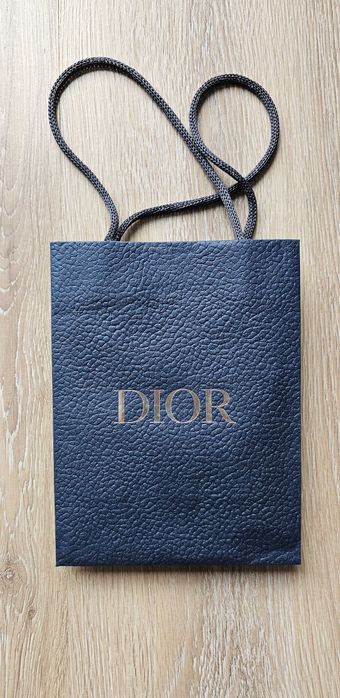 Oryginalna Torebka Papierowa Dior