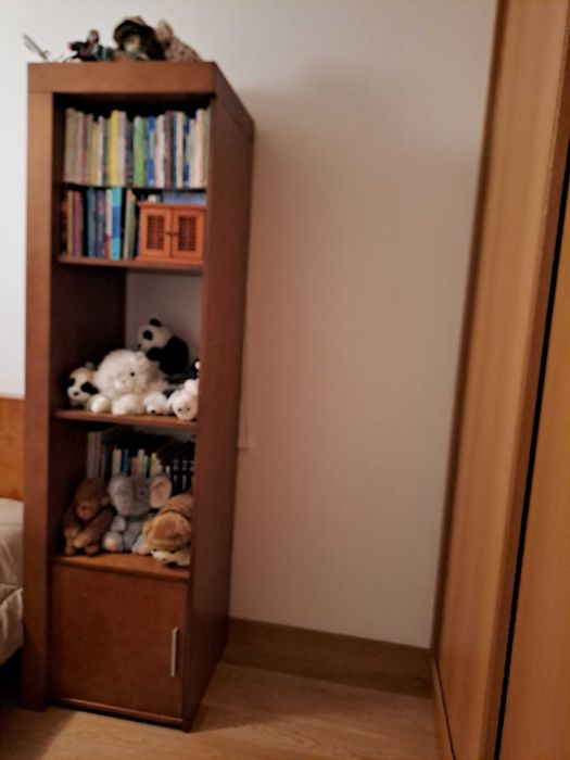 MOBÍLIA DE QUARTO DE SOLTEIRO COM 2 CAMAS - 1 GAVETÃO