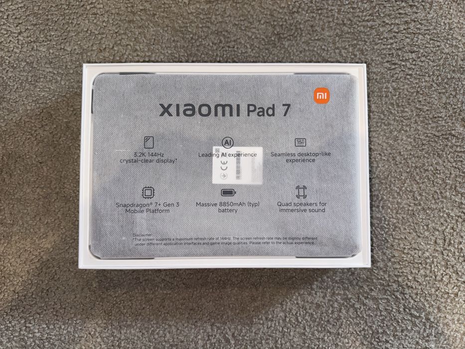 Tablet Xiaomi pad 7