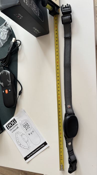 Obroża antyszczekowa z pilotem, użyta kilka razy