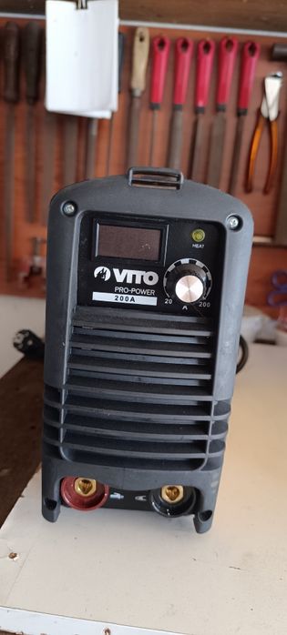 Máquina soldar Vito com mala e máscara automática