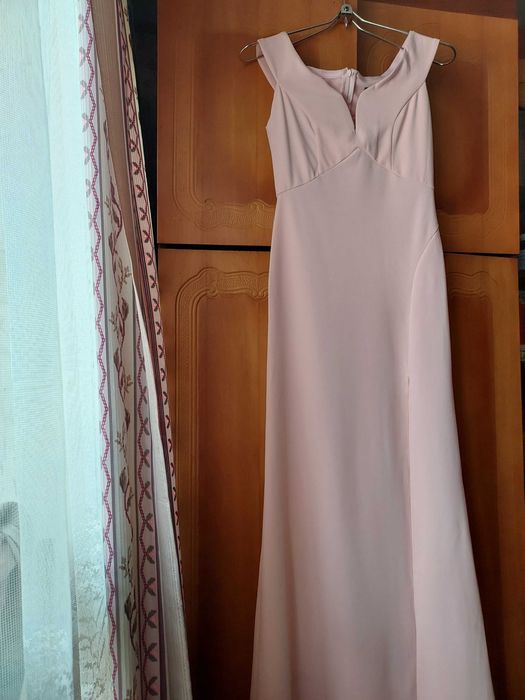 Новое платье макси с разрезом  ошатна сукня розмір S