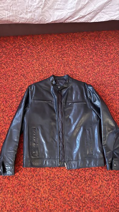 Кожана куртка мото косуха М FaF