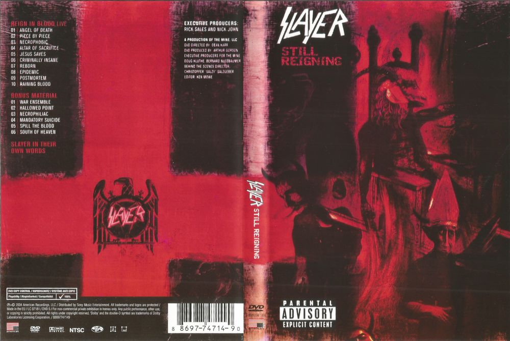 SLAYER - Still Reigning DVD [EU]