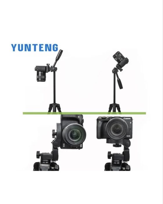 Профессиональный штатив для смартфона и видеотехники Yunteng VCT-6108  с пультом