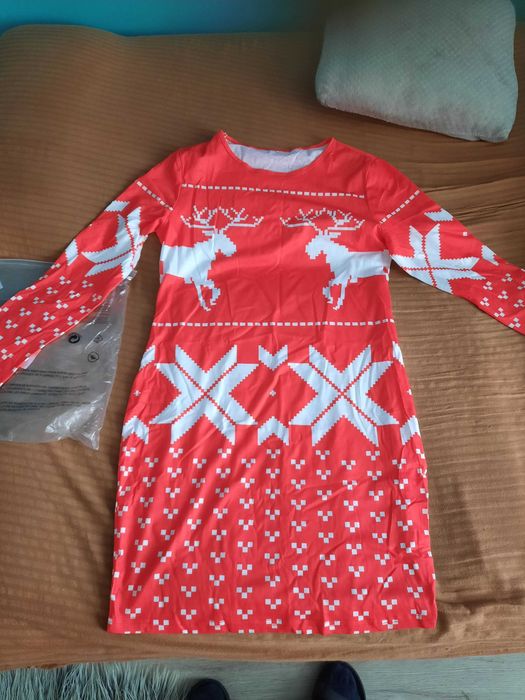 Świąteczną sukienka/tunika