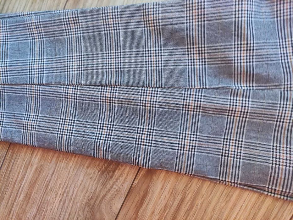 Spodnie w kratkę, XXL, Pronto moda