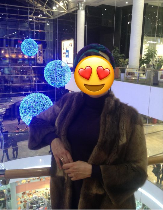 Полушубок натуральный на размер S или 38 европейский