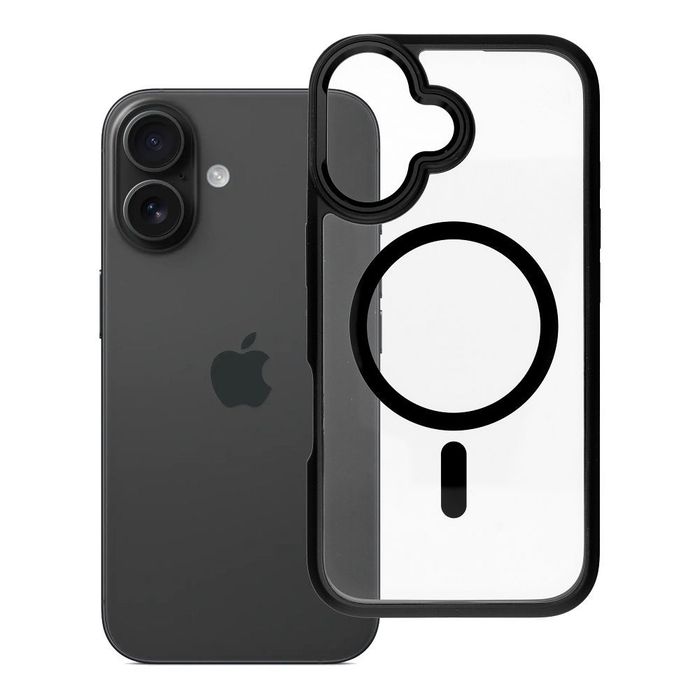 ROAR futerał MAG BUMPER kompatybilny z MagSafe do IPHONE 16 czarny