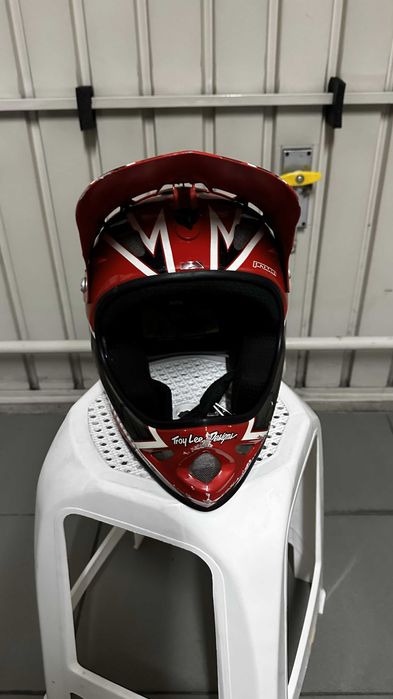 Capacete Troy Lee Designs - Tamanho XS/S