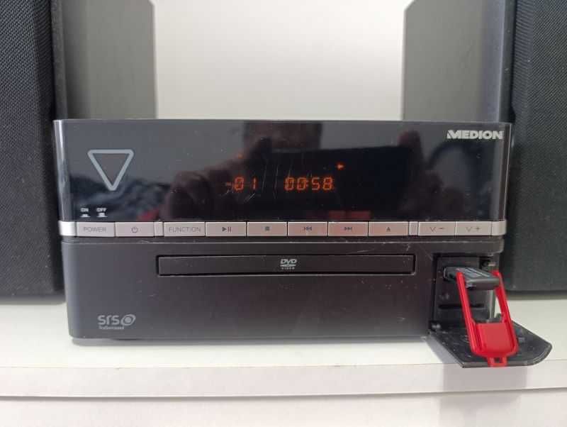 Kino domowe,  Medion MD83438, głosniki, pilot, wieża stereo