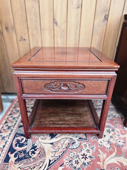Komódki nocne szafeczka drewno różane palisander #1448 Stylowy Węgrów