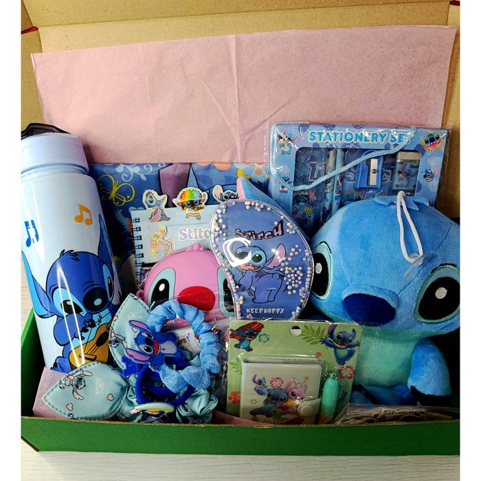 Практичний подарунковий набір Стіч, іграшка, канцтовари. Пишіть.