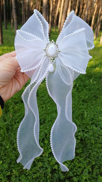 Обідок сніжинка. Обруч новорічний.