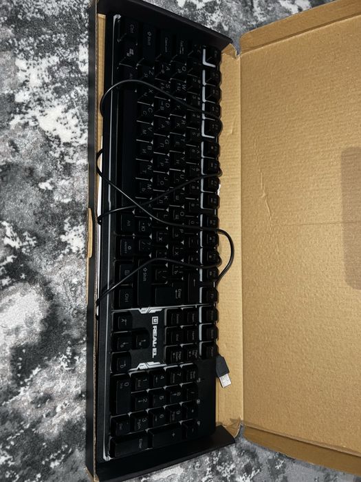 клавиатура real el comfort 7011 backlit