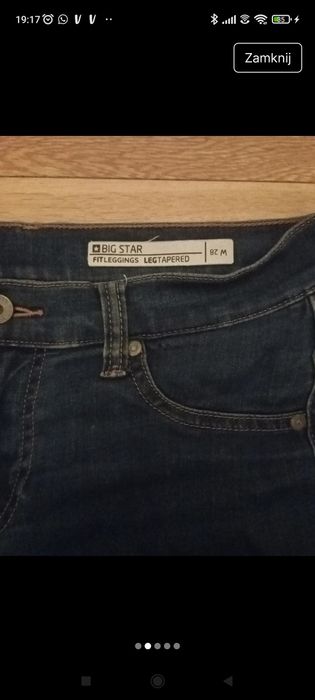 Dżinsy damskie big Star