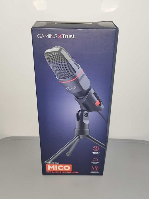 Mikrofon Kondensatorowy Trust GXT 212 Nowy w Pudełku