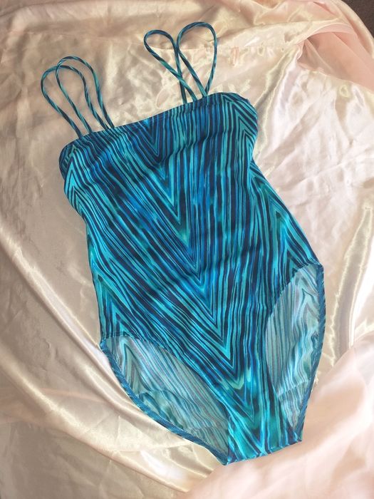 Strój kąpielowy Triumph 36 S niebieski jednoczęściowy