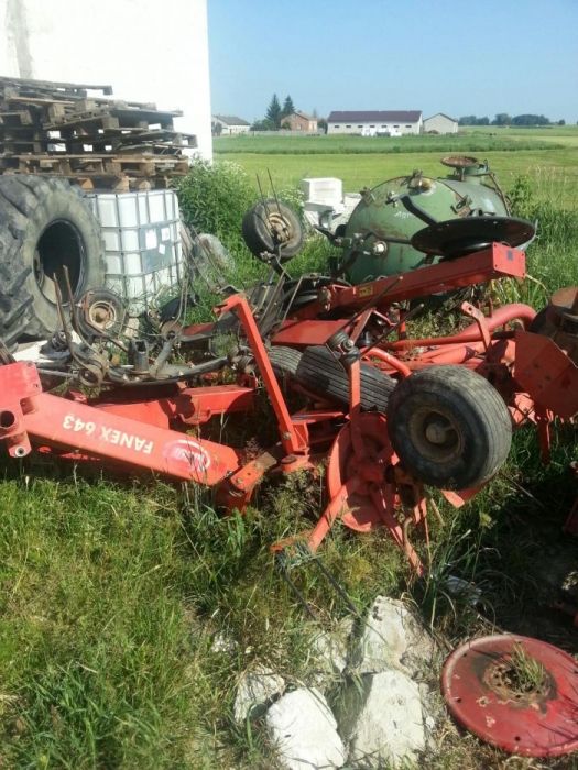 Czesci przewrcarka deutz-fahr condimaster 5221 pz fanex .