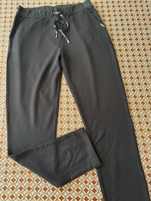 Spodnie damskie, regular, wygodne Liu Jo czarne roz. M - NOWE