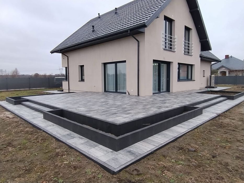 Układanie kostki brukowej - projekty !!! Gawron-bruk