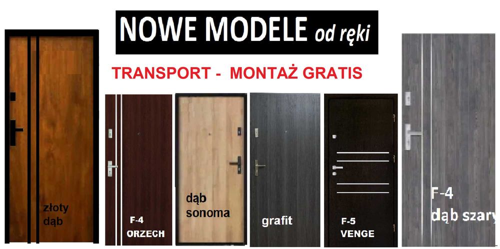 Drzwi do mieszkania w bloku WEJŚCIOWE zewnętrzne z MONTAŻEM, wyciszone