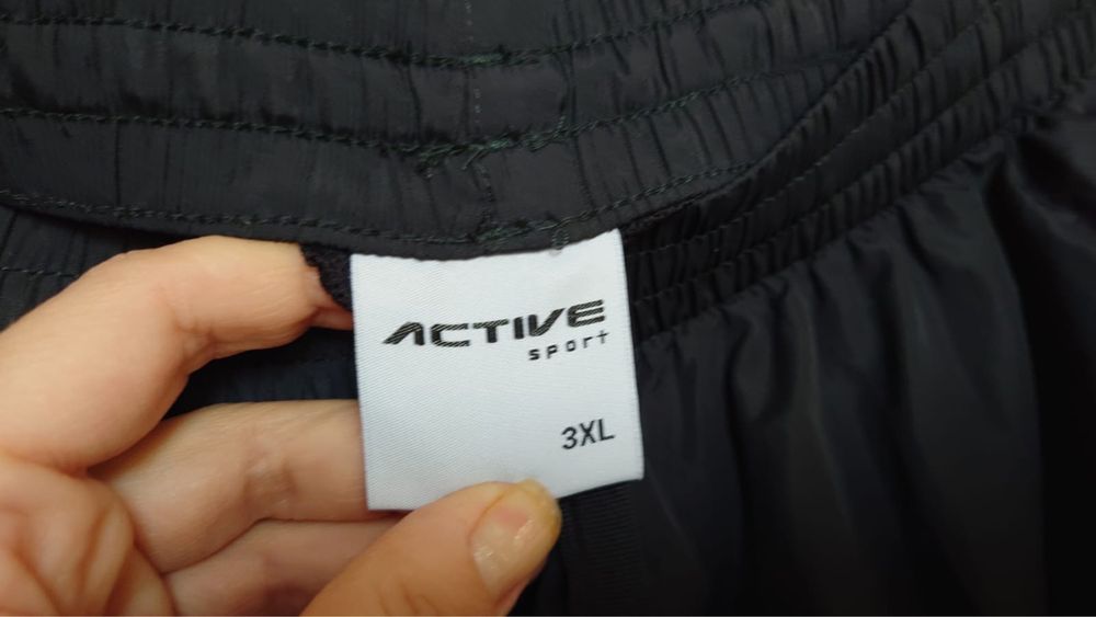 Spodnie sportowe meskie XXL grafit firma Active sport