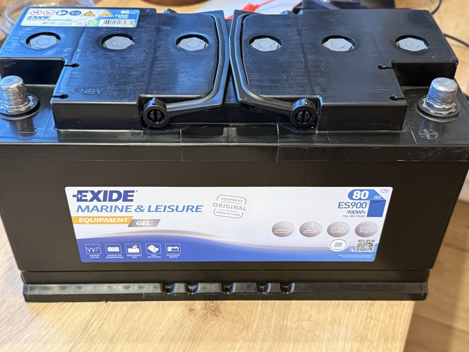 Akumulator Exide ES900 Gel 80 Ah 12v Kamper Łódka