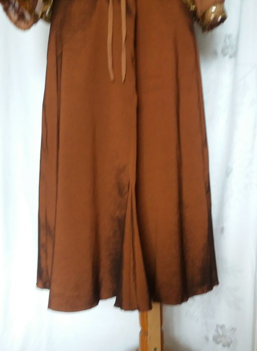 Maria Magdalena - dwuczęściowa sukienka na wesele kolory jesieni - 44