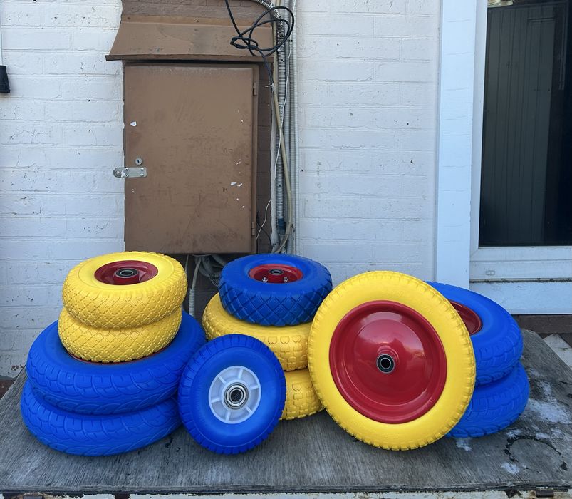 Колесо на тачку 3.00-8, колесо, пенополиуретановое колесо